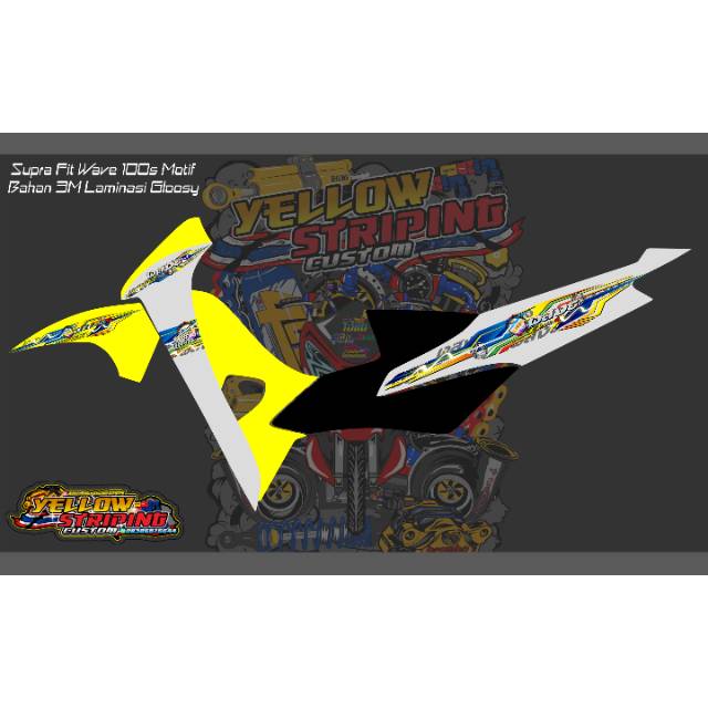 STRIPING WAVE SUPRA FIT FONT HOLOGRAM