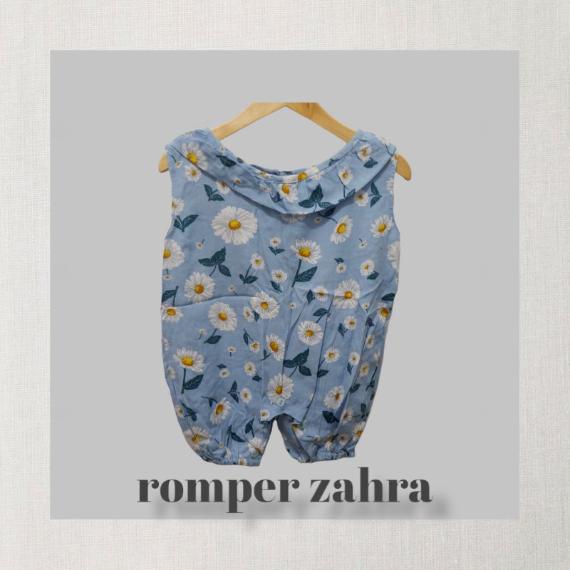 BAJU ROMPER BAYI ZAHRA USIA 3-15 BULAN