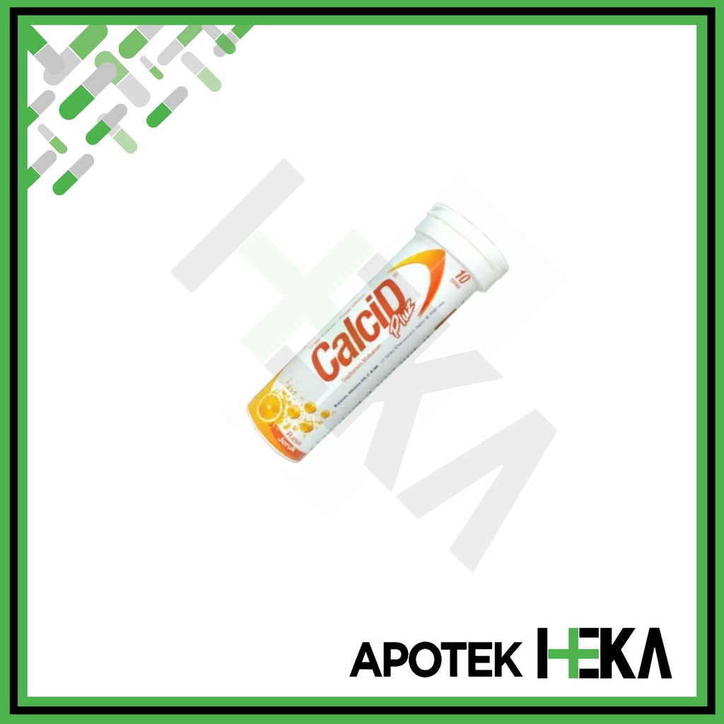 Calcid Plus Effervescent - Vitamin C 1000 isi 10 Tablet (SEMARANG)