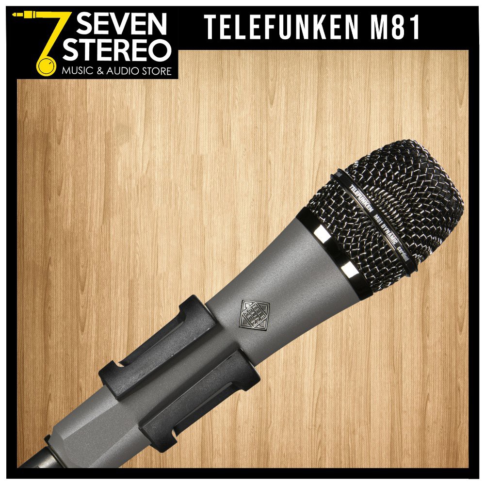 Telefunken M81 Black Dynamic Microphone