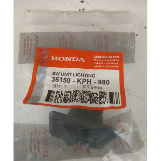 Switch Unit Lightning Tombol Lampu Honda KPH Kharisma Supra Revo Vario-M.P