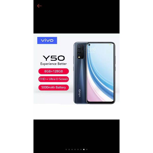 Harga Murah Hp  Vivo y50.Ram 8/128