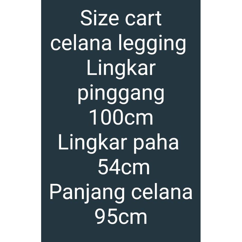 [Kualitas Dijamin] Legging Panjang Sport