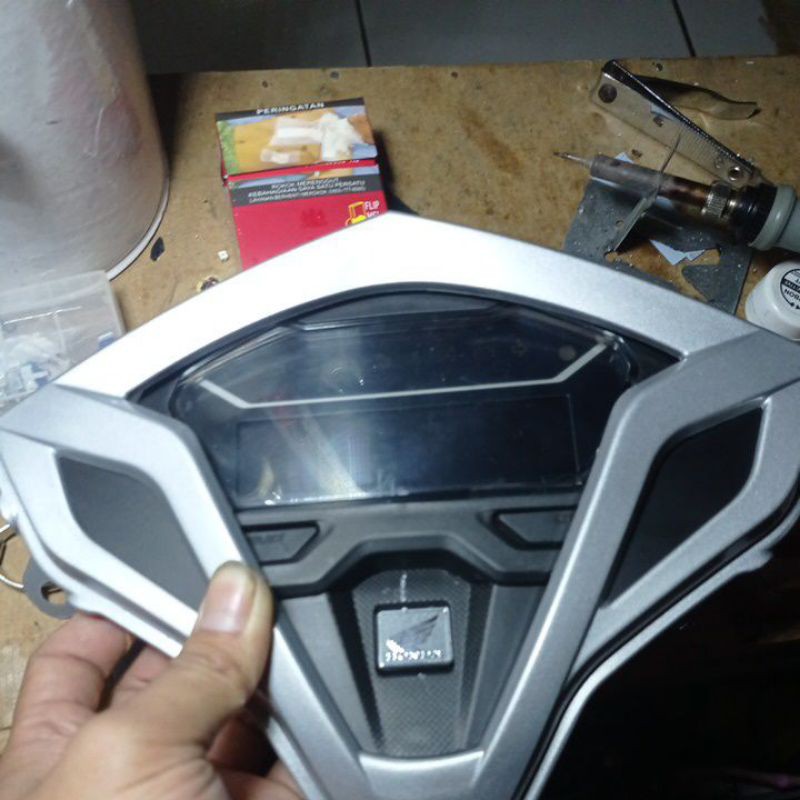 Jual dudukan speedometer custom vario old/led | Shopee Indonesia