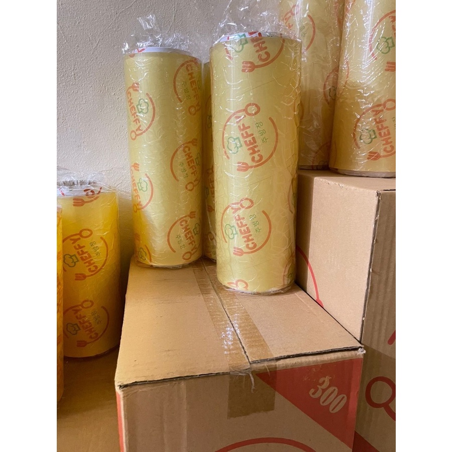 Cheffy Wrapping Film 30cm x 500m Plastik Wrap Makanan 500 Meter