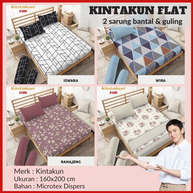 RC Kintakun Sprei Ukuran 160x200 Wiyata Nurmala Kirana Graciela Widia Naraya Indira Amerta