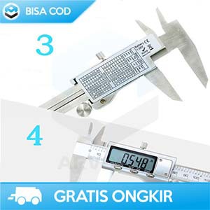 JANGKA SORONG DIGITAL STAINLESS STEEL TAFFWARE SH20 ORIGINAL CALIPER