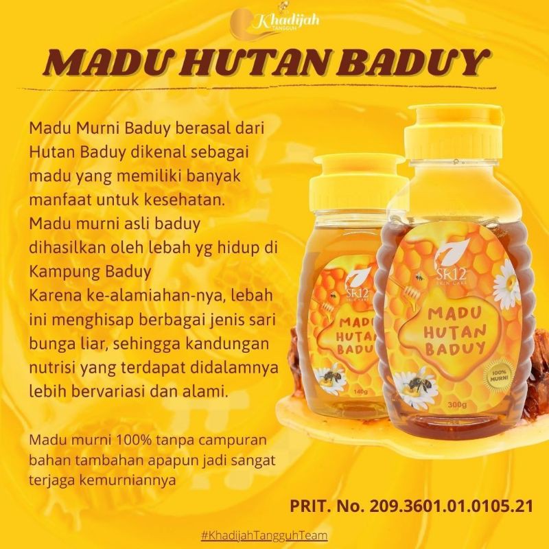 

Madu Hutan Baduy SR12 300gr