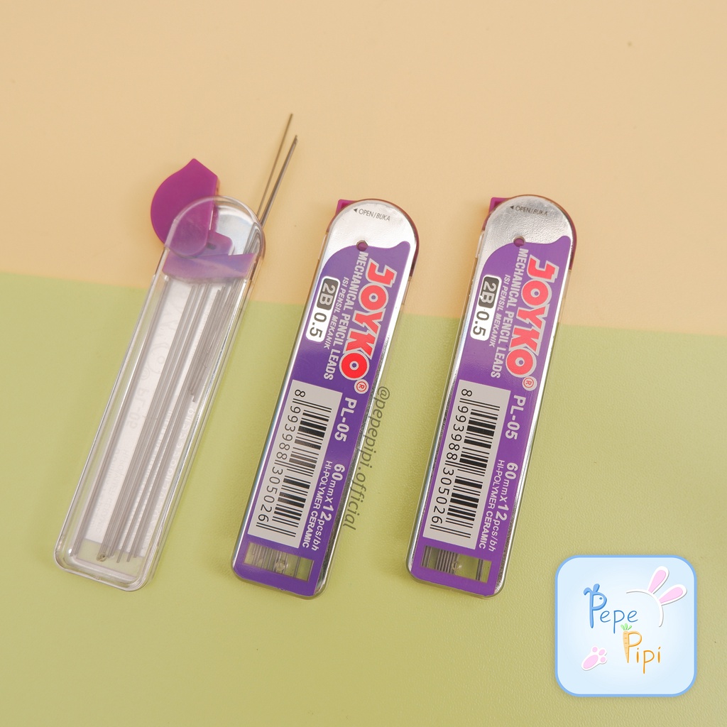 Isi Ulang Pensil Mekanik Joyko PL-05 Refill Refil Pencil Cetek