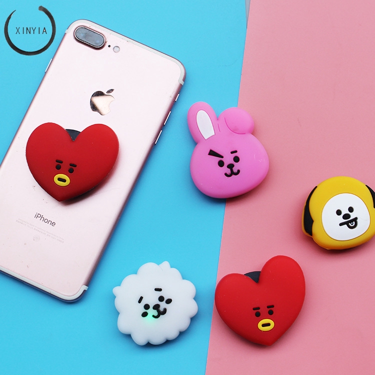 Bracket Holder Handphone Desain Kartun BTS bt21