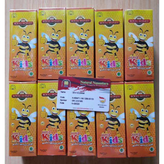 

Penambah nafsu makan dan menjaga kesehatan anak super kids madu