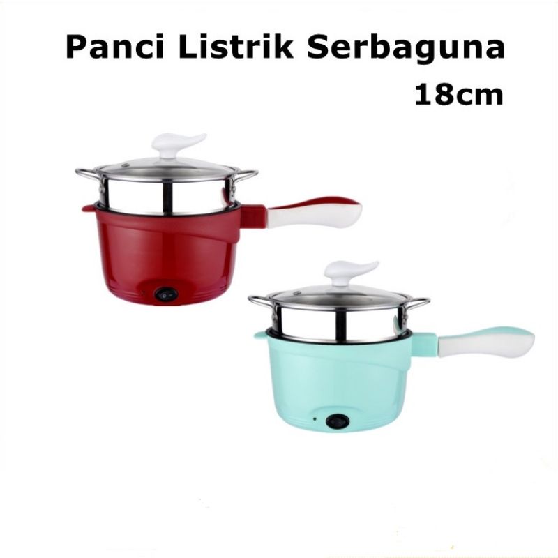 Multifungsi electric fry pan / Panci Listrik lapisan keramik 18CM