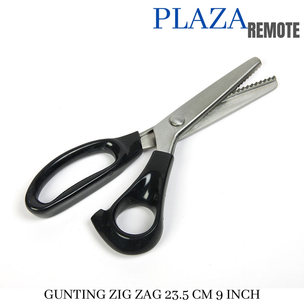 Gunting Gelombang Kain/Gunting Bahan Kain Zigzag Stainless Steal 5MM