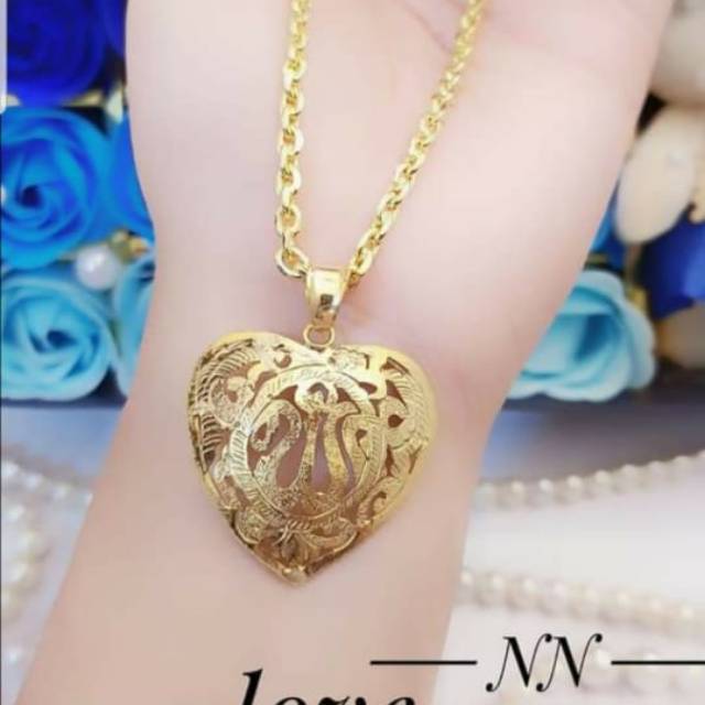 Kalung lapis emas 24K 1435