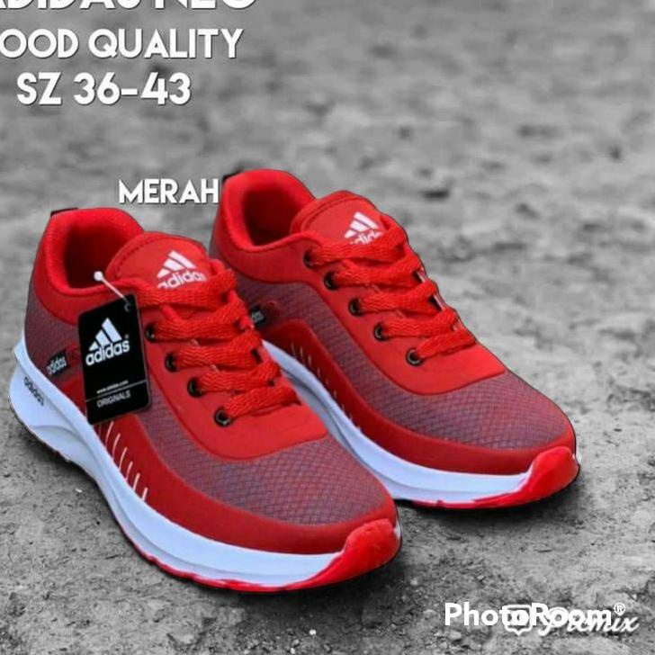 Terpercaya sepatu wanita Adidas Neo/sepatu senam
