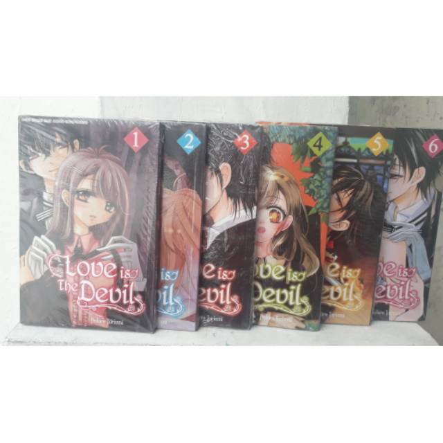 

komik set love is the devil vol 1-6