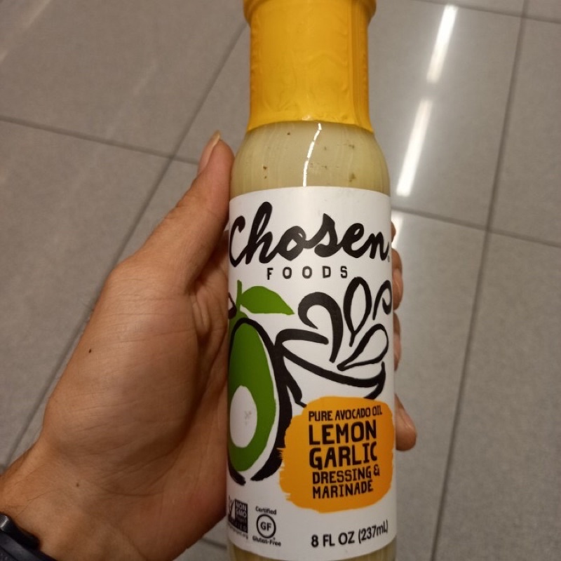 

chosen foods lemon garlic btl 237ml