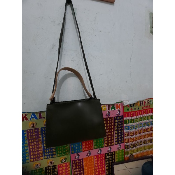 Tas miniso hijau army