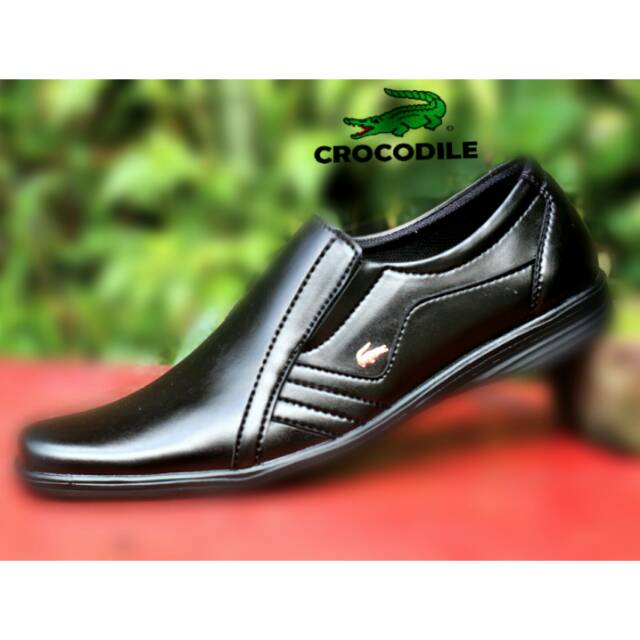 Cod Siap Kirim Sepatu Pria Crocodile Pantopel / Kerja Formal Kantoran Murah.,.09