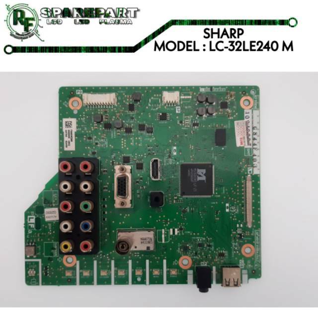 MB TV LED SHARP LC-32LE240M  Mainboard tv led sharp lc 32le240 m