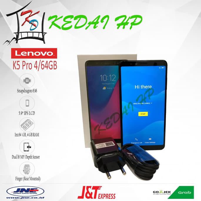 Jual Lenovo K5 Pro 4 64gb Garansi Distri 1 Tahun Hitam Diskon Shopee Indonesia