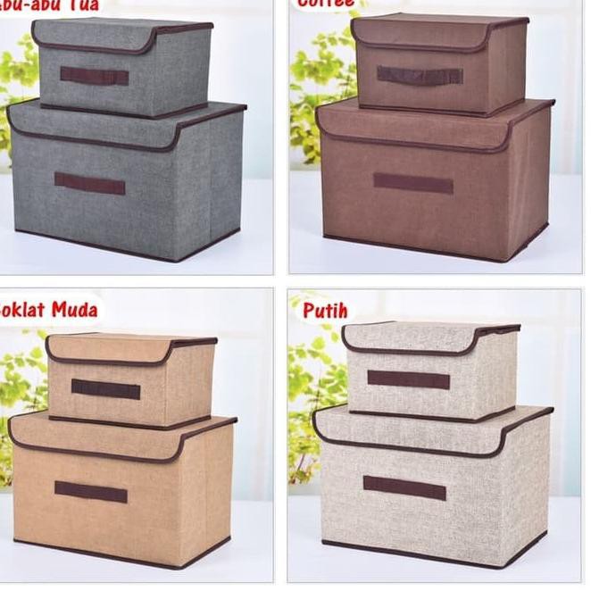 6.6 BRANDS FESTIVAL Keranjang Baju Bayi Tempat Penyimpanan Baju Kotak Penyimpanan Serbaguna Box Stor