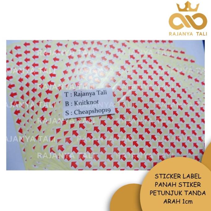 

TERBARU STICKER LABEL PANAH STIKER PETUNJUK TANDA ARAH 1cm