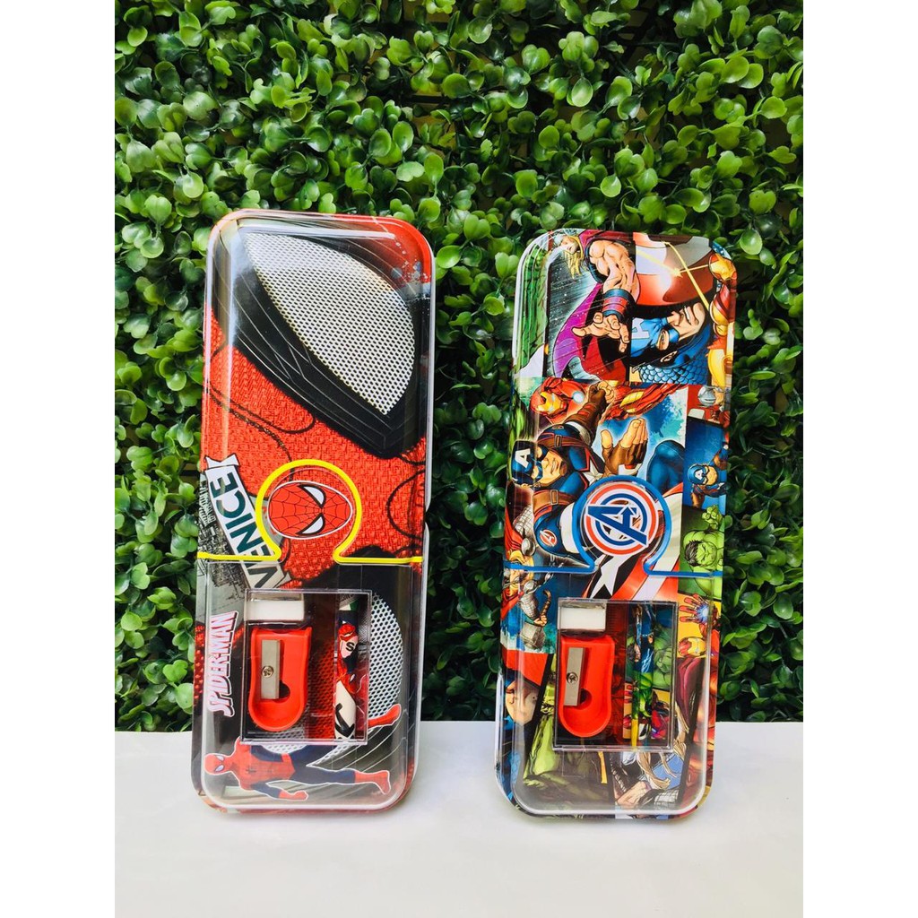 Kotak Pensil / Tempat Pensil Kaleng Karakter Anak-Anak 1019