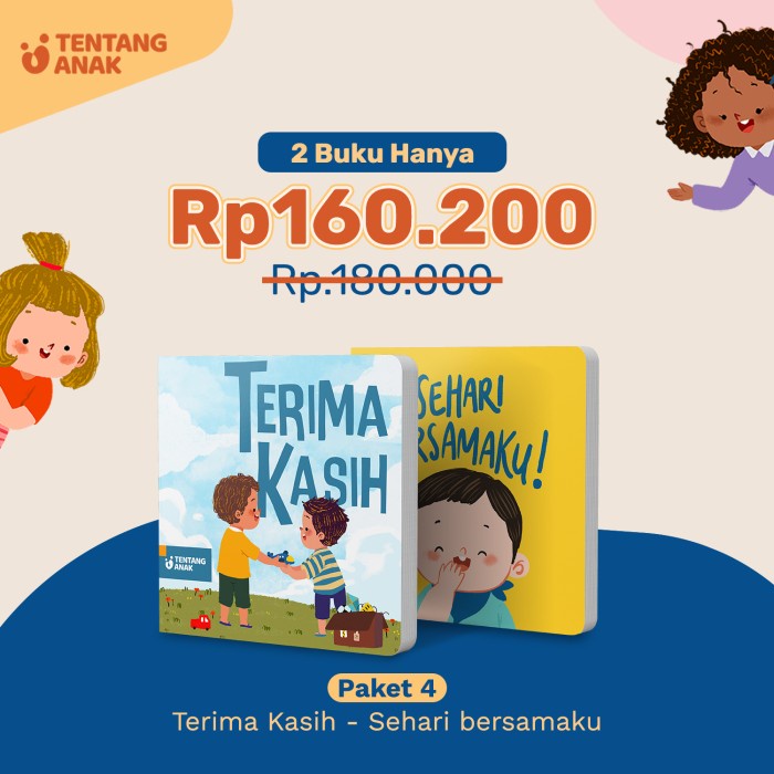 

GRATIS ONGKIR Bundle Buku 4 - Terima Kasih & Sehari Bersamaku BR085