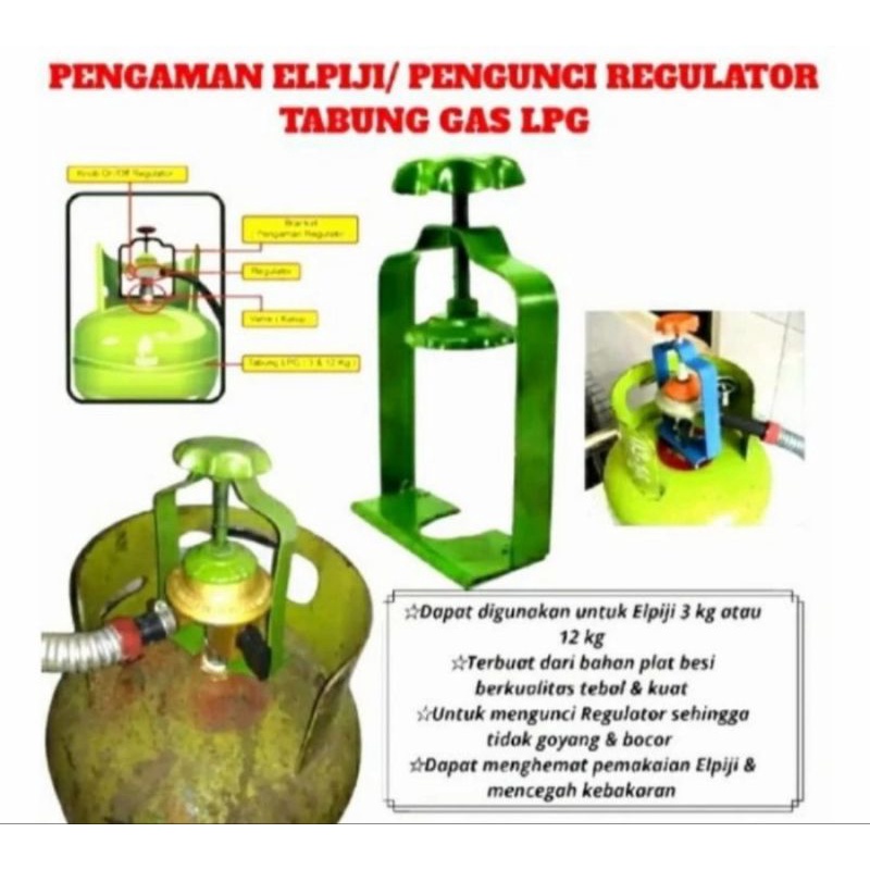 Pengaman regulator/Pengunci regulator/pengunci regulator 3kg