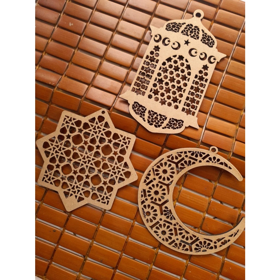 Lentera Gantung Ramadan Kayu|Dekorasi Ramadhan|Lebaran | Idul Fitri// Wooden Ramadan Hanging Lantern