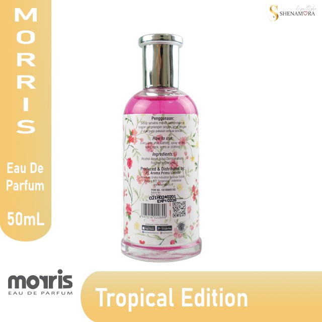 Parfum Wanita/ Morris EDP Tropical Edition 50 ml