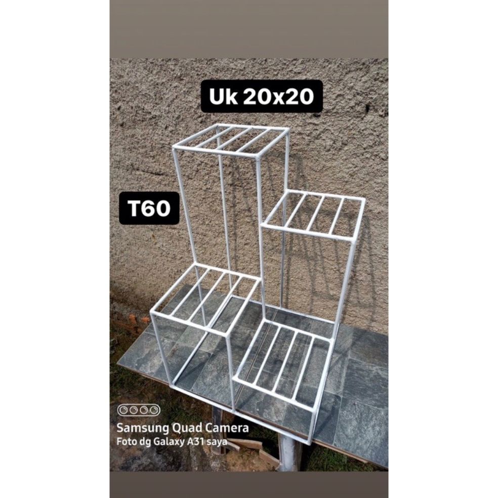 STANDING POT / STANDING RAK POT 4 SUSUN/RAK POT HIAS/RAK POT BUNGA 4 SUSUN/RAK POT MURAH/RAK POT BUN