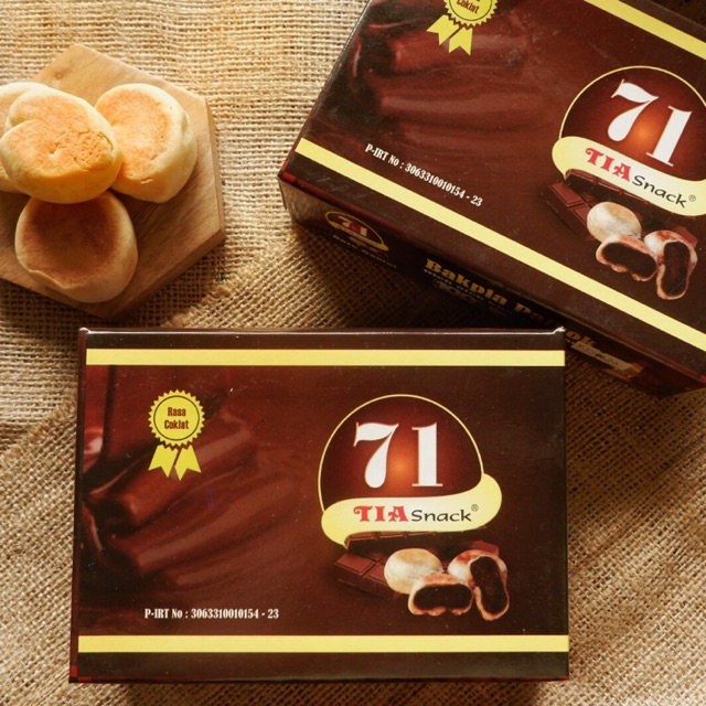 

BAKPIA KERING RASA COKLAT ISI 20