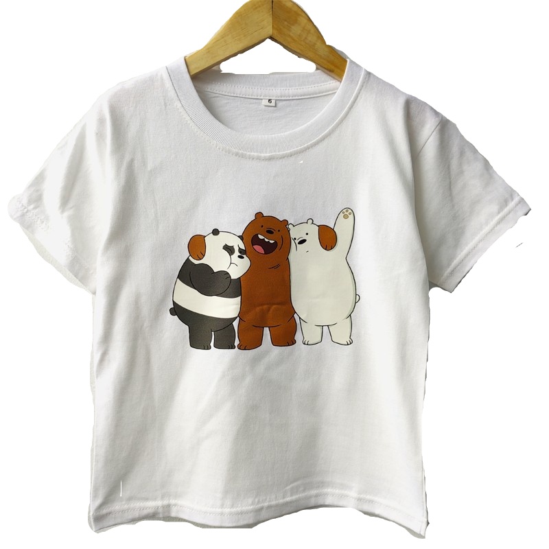 Kaos Anak We bare bears