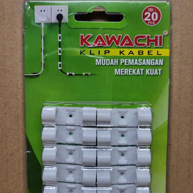 Perapih kabel / Klem kabel / Klip Kabel Kawachi