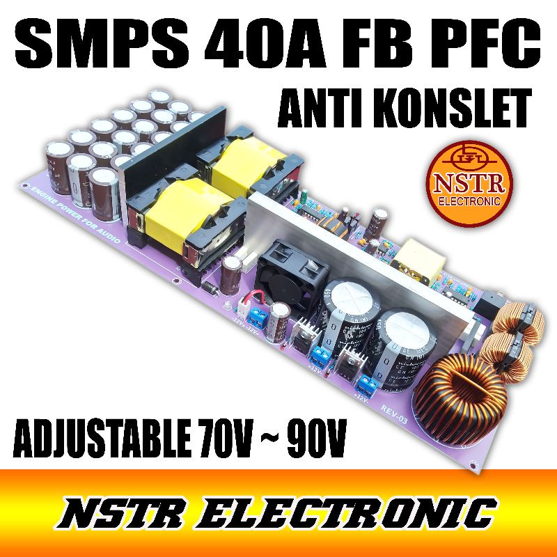 smps 40A fullbridge pfc anti konslet