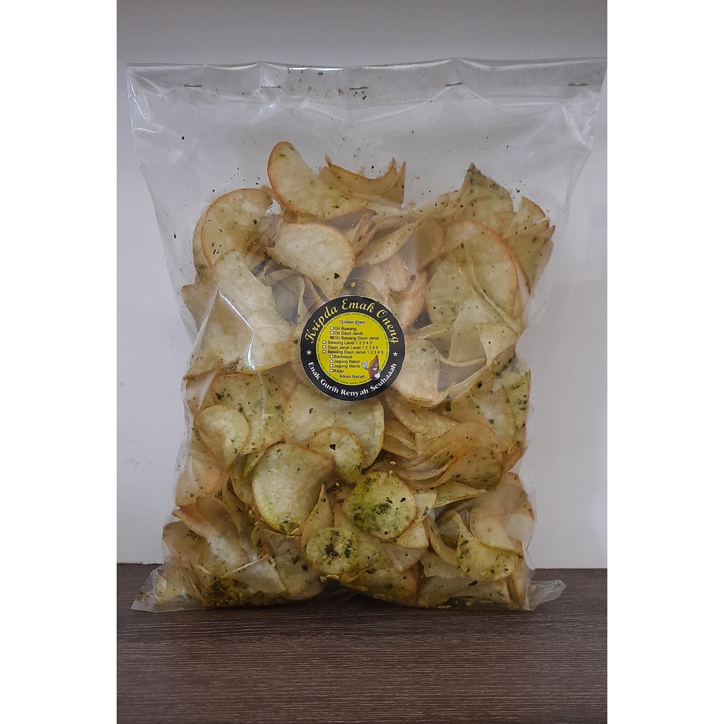 

Kripda Ori Bawang Daun Jeruk 500gr