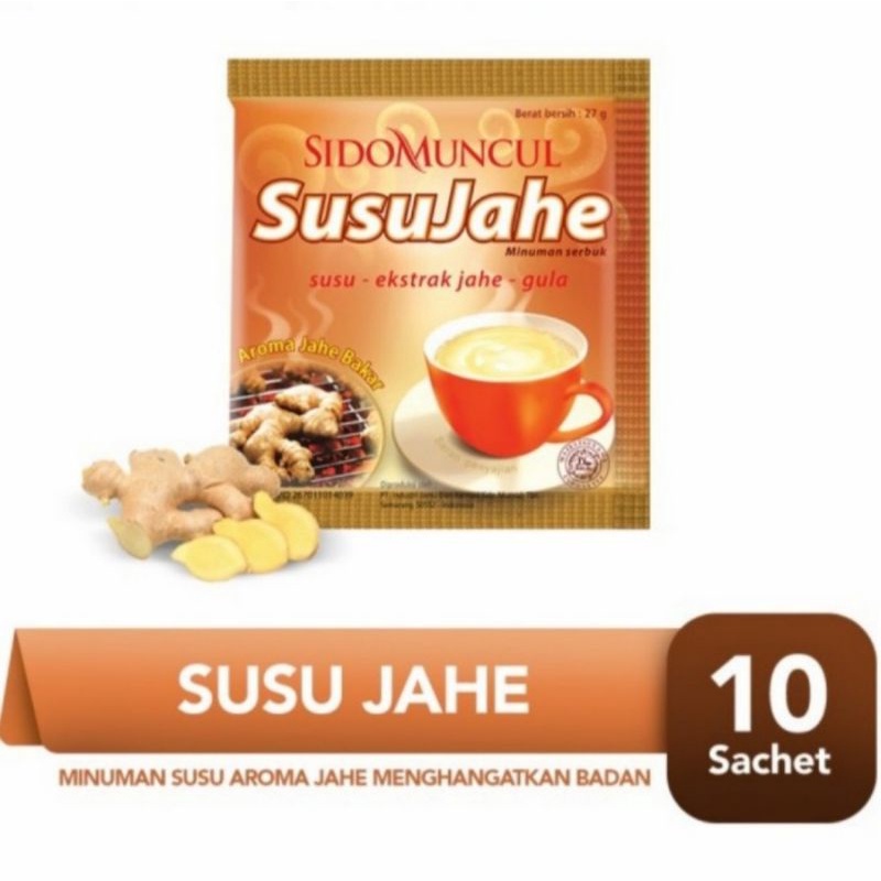 Sidomuncul Susu Jahe isi 10sachet