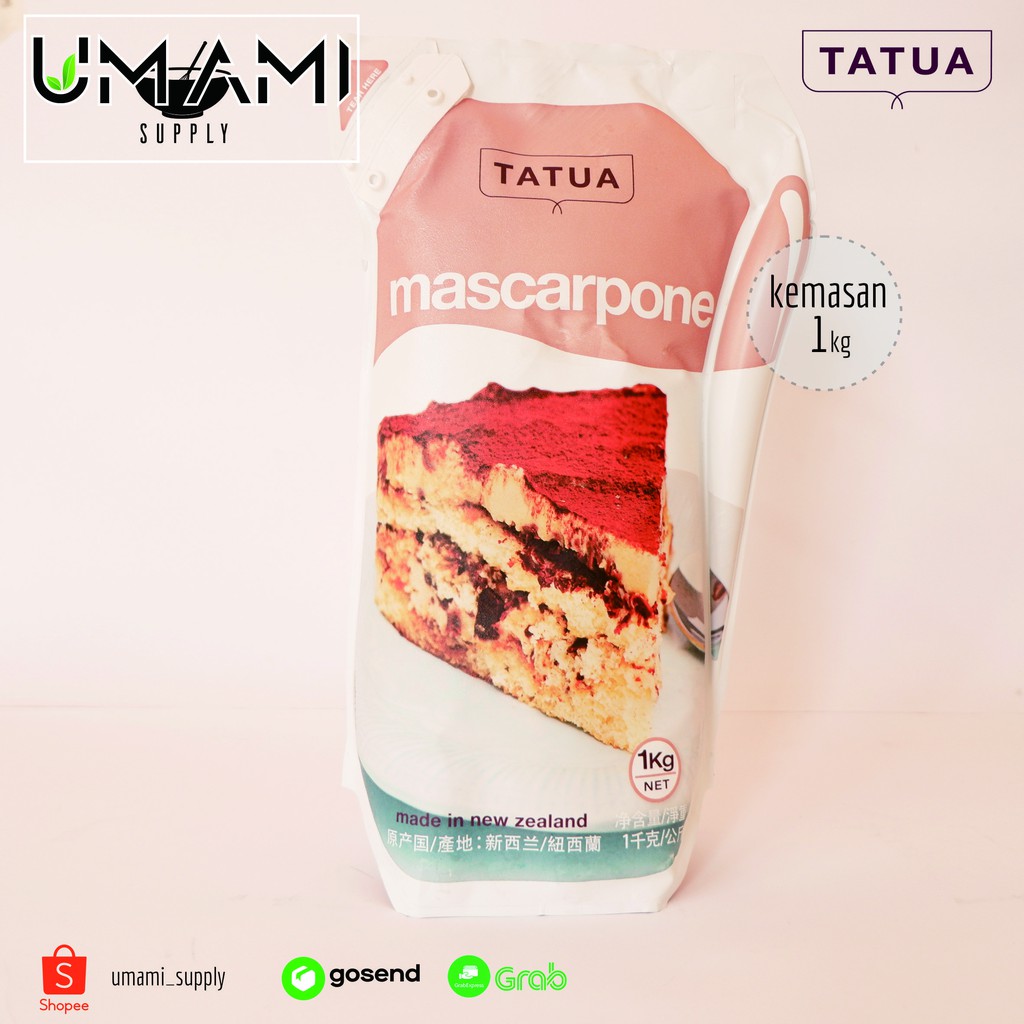 

Tatua - Mascarpone Cheese / Keju Tiramisu - 1kg