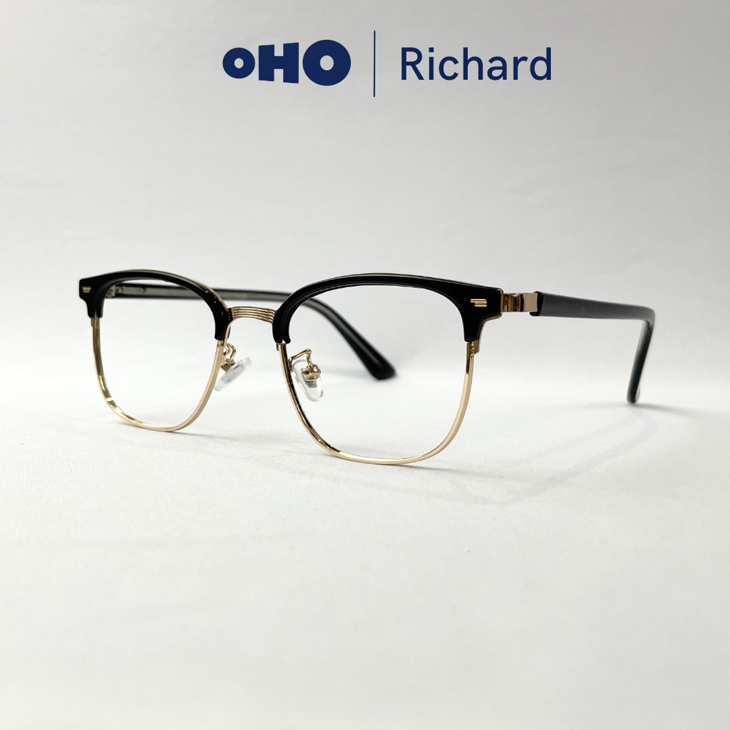 FRAME KACAMATA RICHARD ( BISA LENSA ANTI RADIASI / MINUS / PHOTOCHROMIC / BLUERAY ) - OHO EYEWEAR