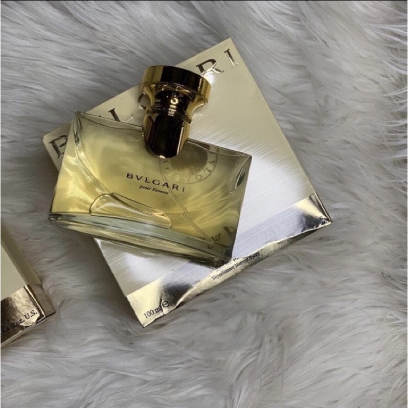 (BISA COD) PARFUM WANITA BVLGARI POUR FEMME EDP 100ML ORI