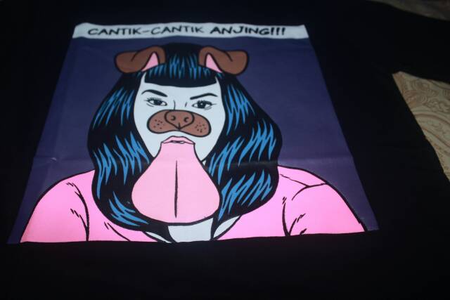 Kaos Thanksinsomnia Cantik Cantik Anjing Shopee Indonesia