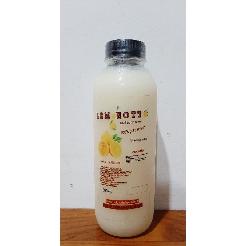

LEMONOTTO SARI BUAH LEMON 500ml