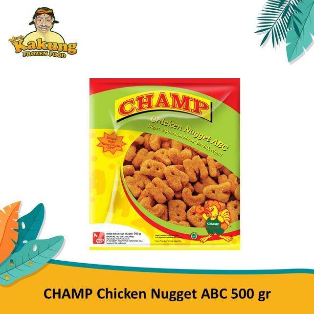 Jual Champ Chicken Nugget Abc Gr Shopee Indonesia