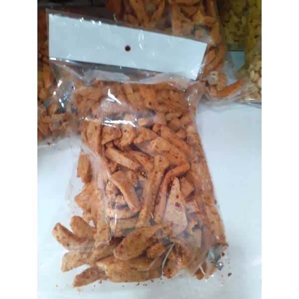 

Basreng Pedas Aroma Daun Jeruk