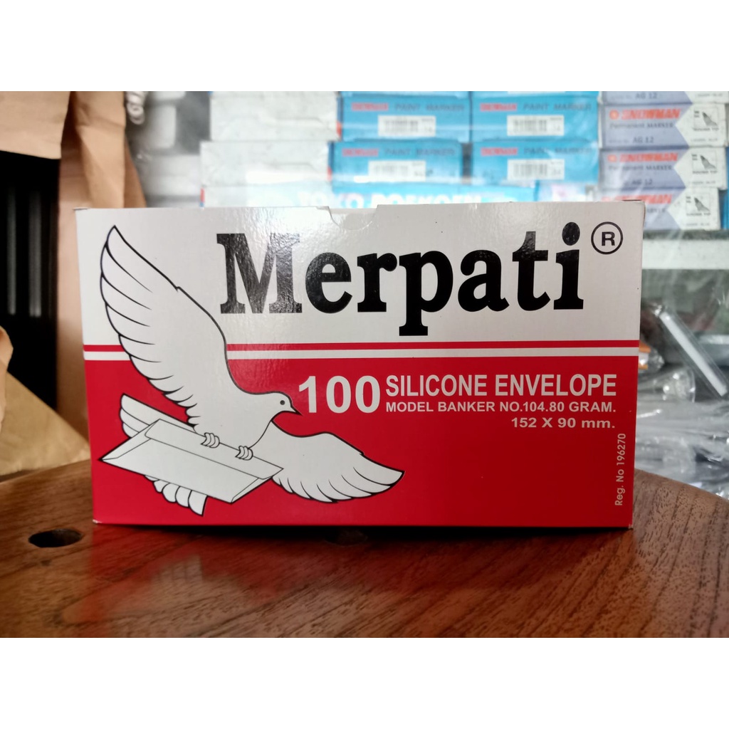 

AMPLOP MERPATI 104 - 80 TANGGUNG SILICON