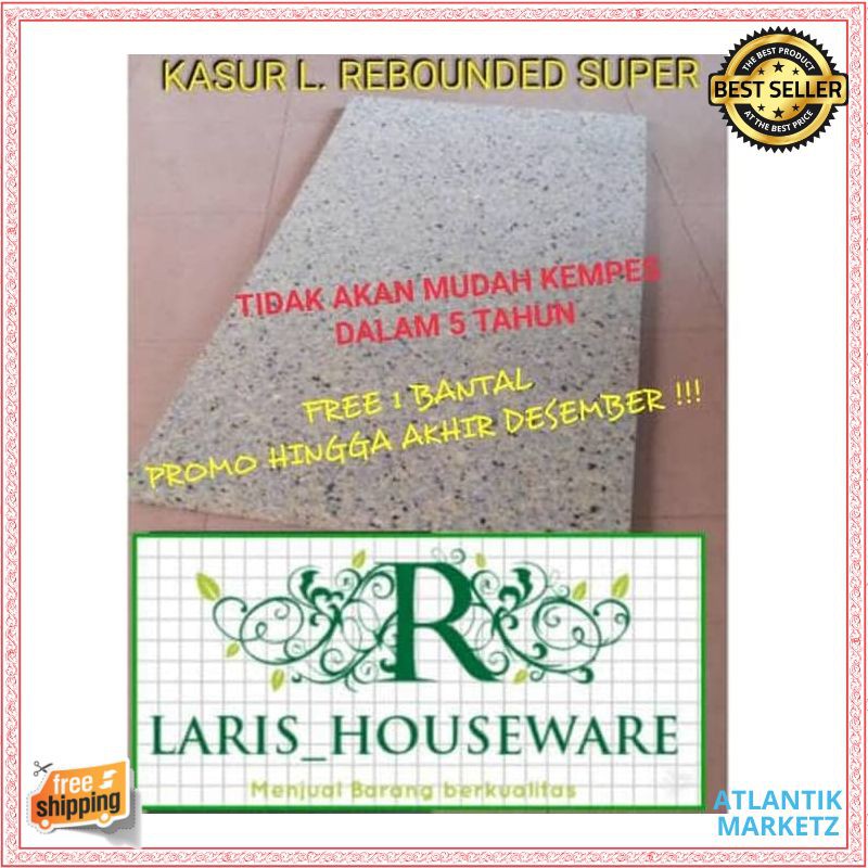 Kasur Lipat / Kasur Busa Lipat / Busa Super Uk. X-TRA SINGLE 180x100x5