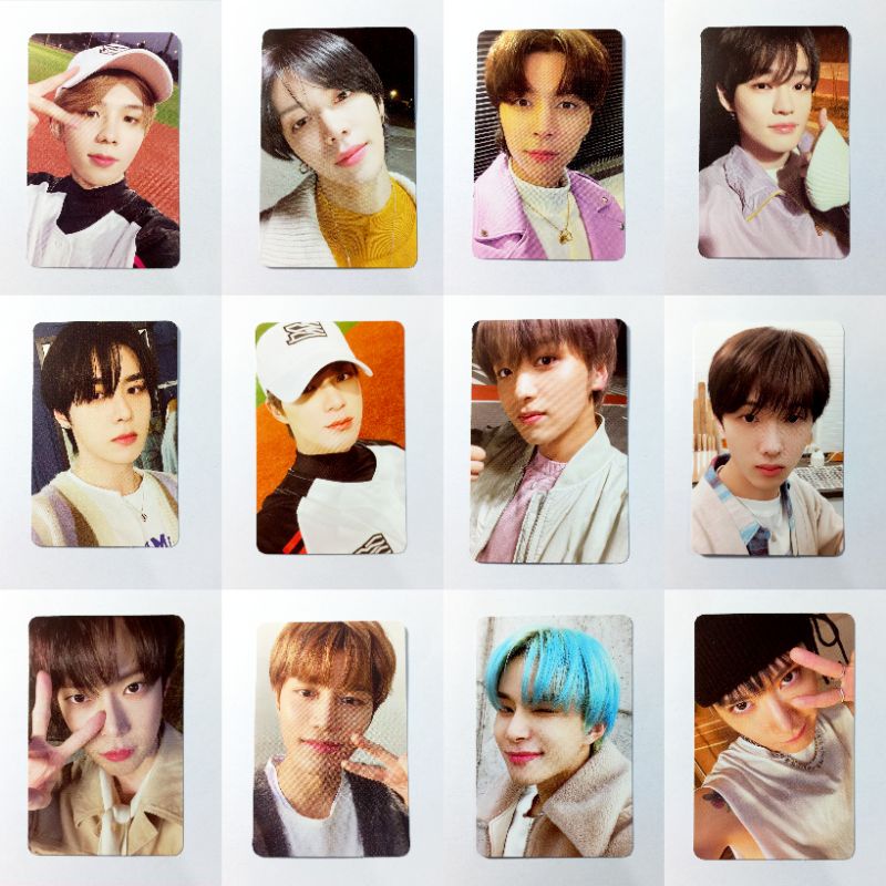 Photocard Selca Universe NCT 2021 Id Card Merchandise Md Shotaro Jisung Yuta Johnny Chenle Jeno Kun 