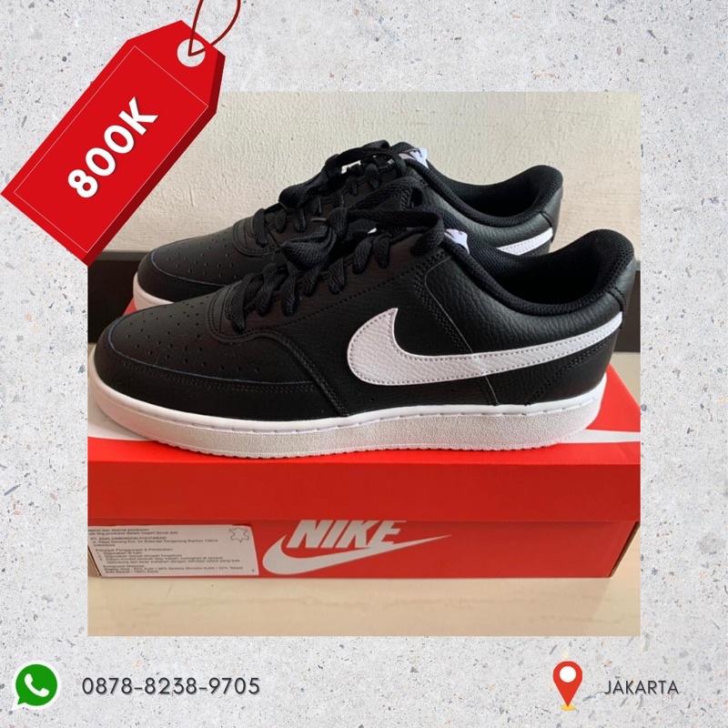 Nike Court Vision Black/White